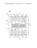 SURFACE ACOUSTIC WAVE FILTER DEVICE diagram and image