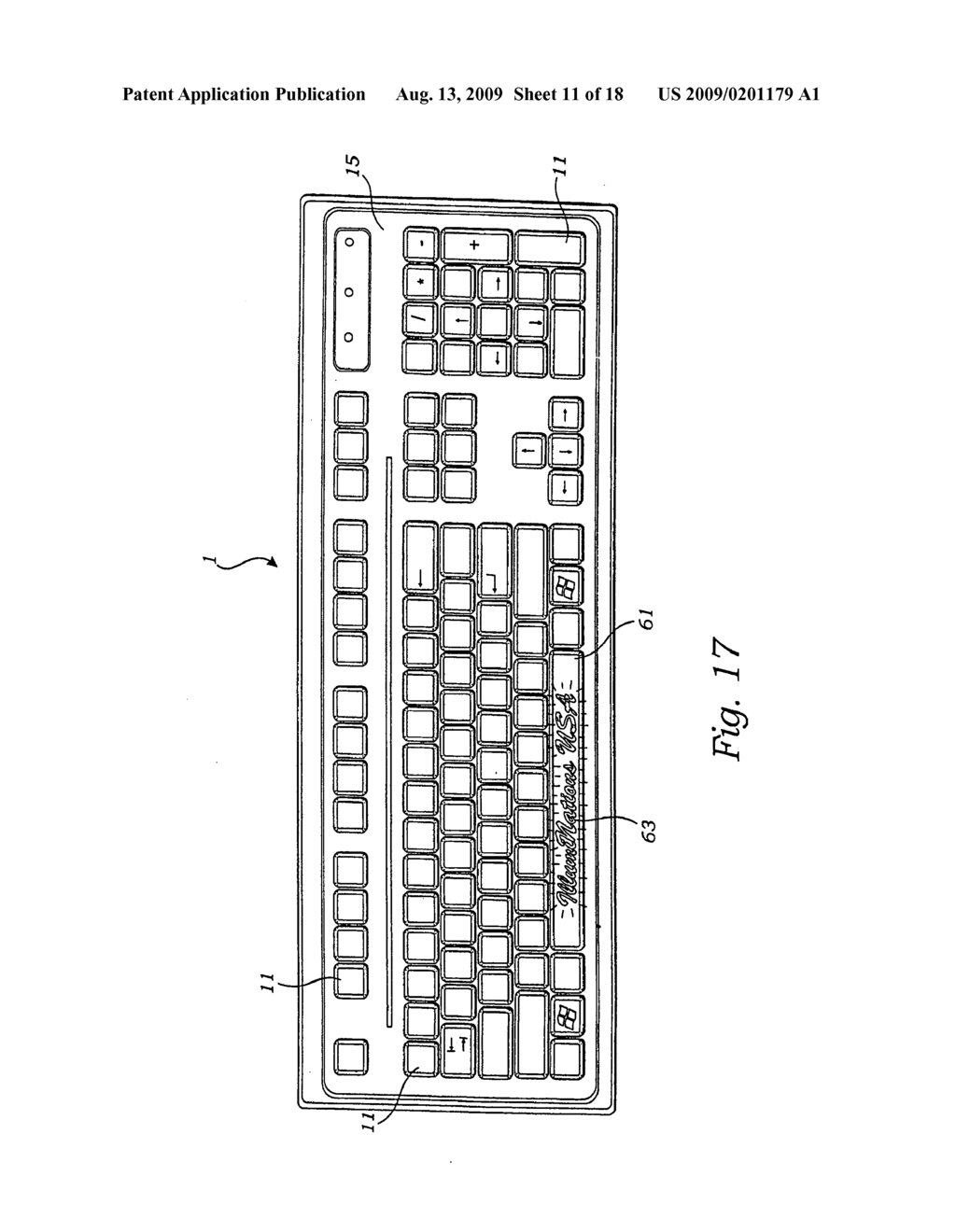 Illuminated keyboard - diagram, schematic, and image 12