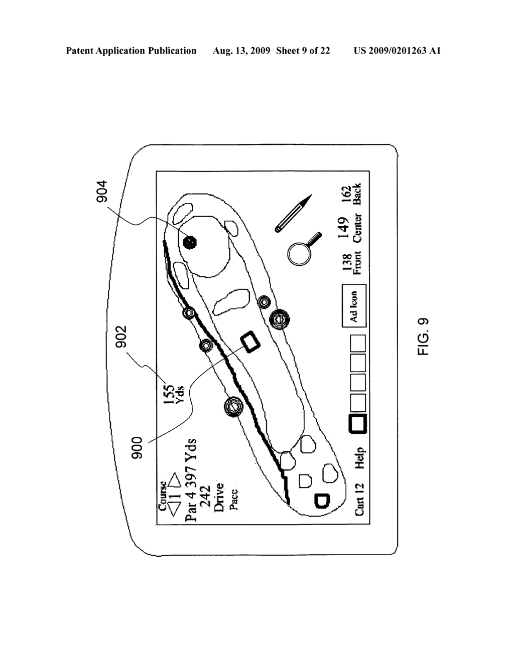 Golf course management system for golf carts - diagram, schematic, and image 10