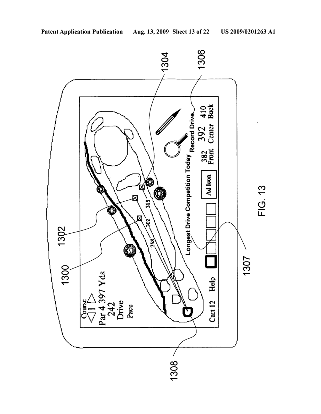 Golf course management system for golf carts - diagram, schematic, and image 14