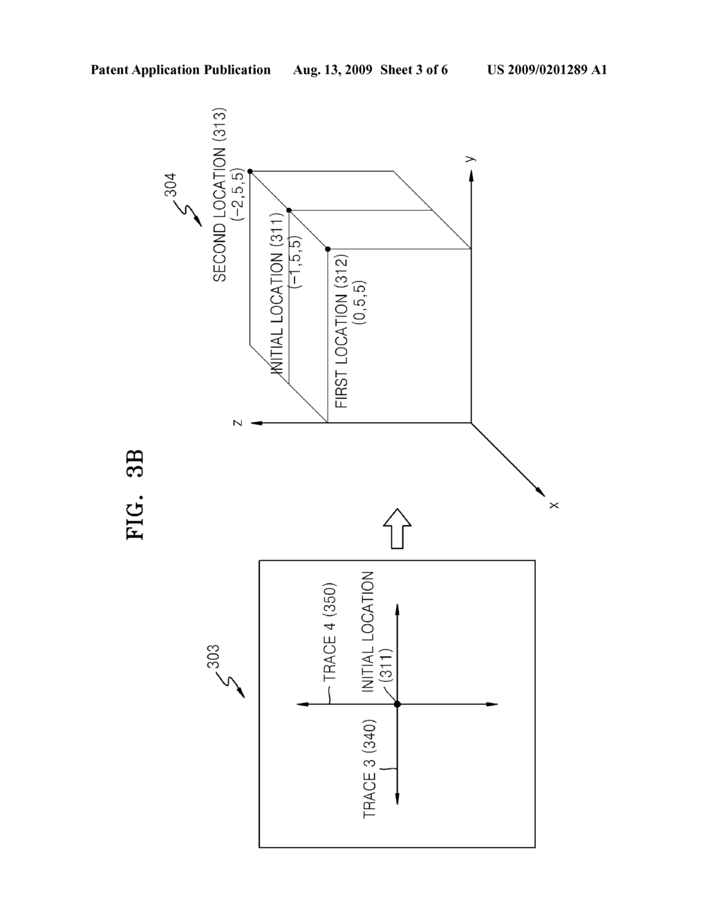 METHOD AND APPARATUS FOR INPUTTING THREE-DIMENSIONAL LOCATION - diagram, schematic, and image 04