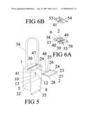 Bag computer display panel prop assembly diagram and image