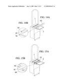 Bag computer display panel prop assembly diagram and image