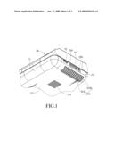 CHASSIS OF PORTABLE ELECTRONIC APPARATUS diagram and image