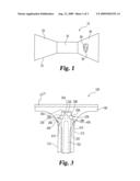 Replaceable blade tip shroud diagram and image