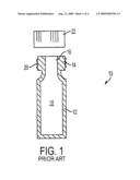 VIAL WITH COAXIAL SMALL SAMPLE TUBE INSERT diagram and image