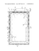 Barrier device for withholding odors released by a malodorous substance, particularly for purifying plants diagram and image