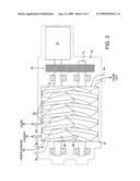 Method treating a gas stream diagram and image