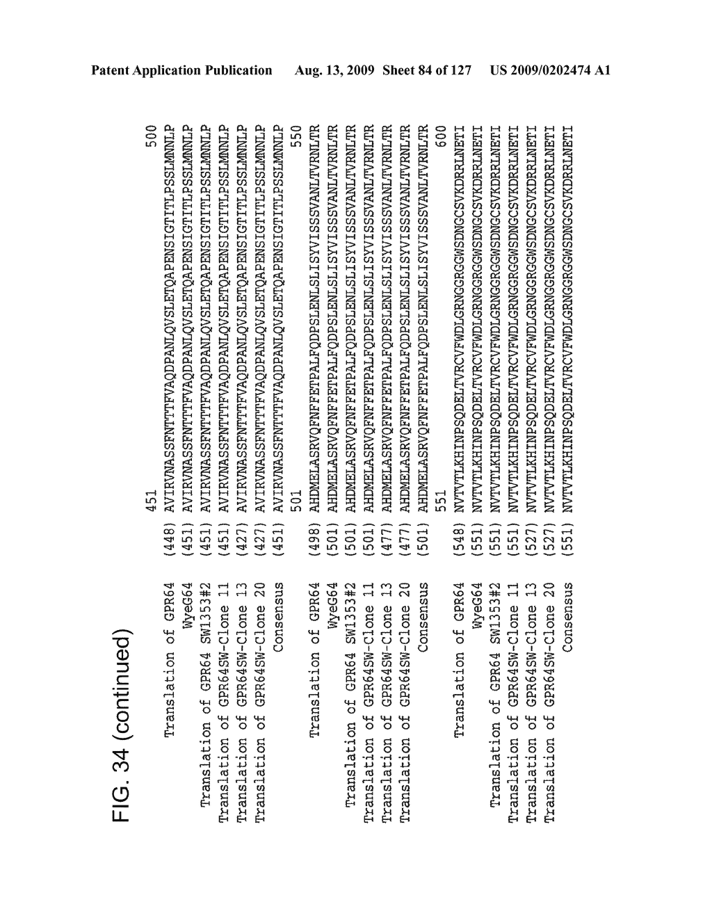 EXPRESSION OF ORPHAN GPR64 IN INFLAMMATORY DISEASES - diagram, schematic, and image 85