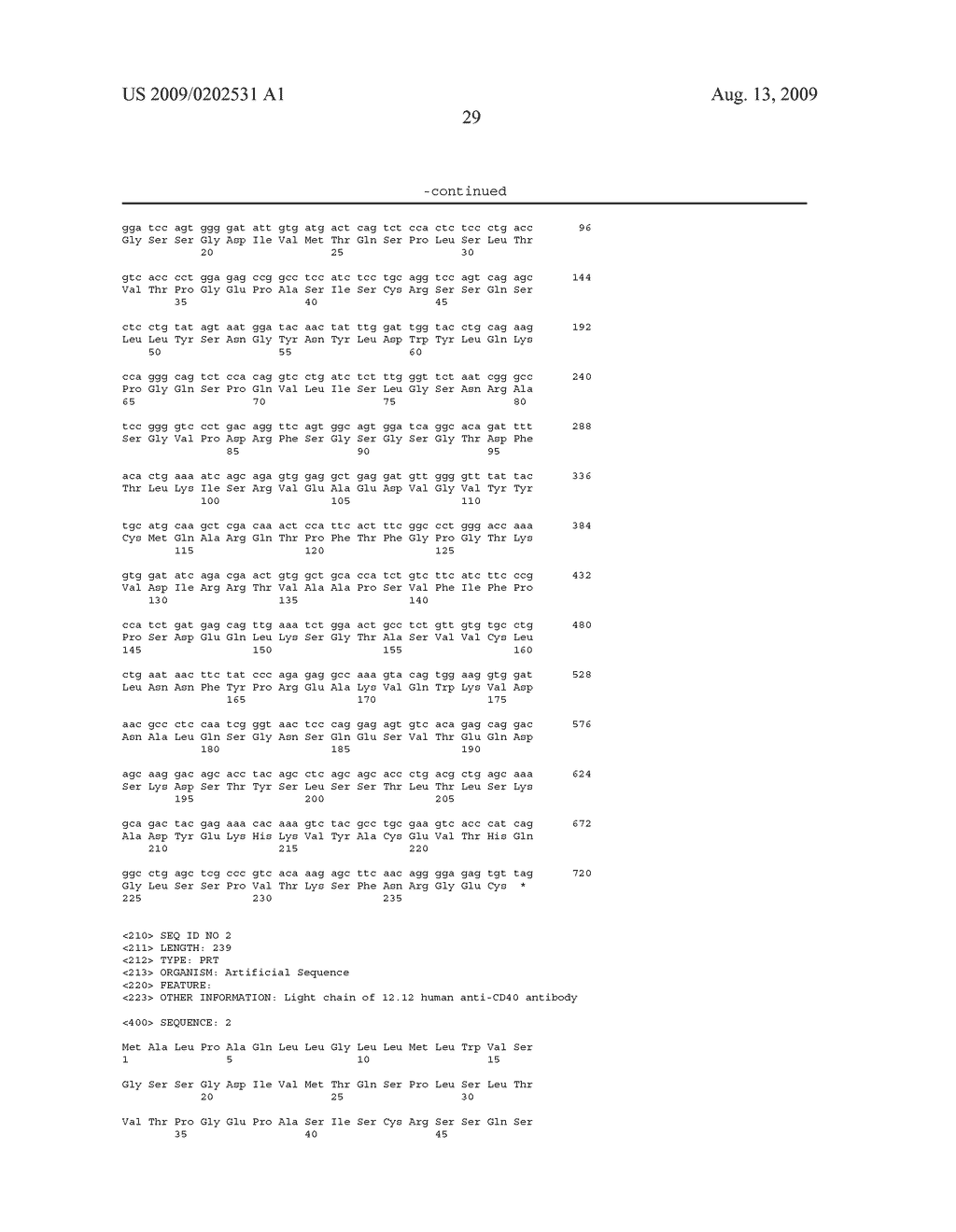 USES OF ANTI-CD40 ANTIBODIES - diagram, schematic, and image 52