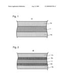 HEAT-SHRINKABLE LAMINATED FILM, MOLDED PRODUCT AND HEAT SHRINKABLE LABEL AND CONTAINER, EMPLOYING THE FILM diagram and image