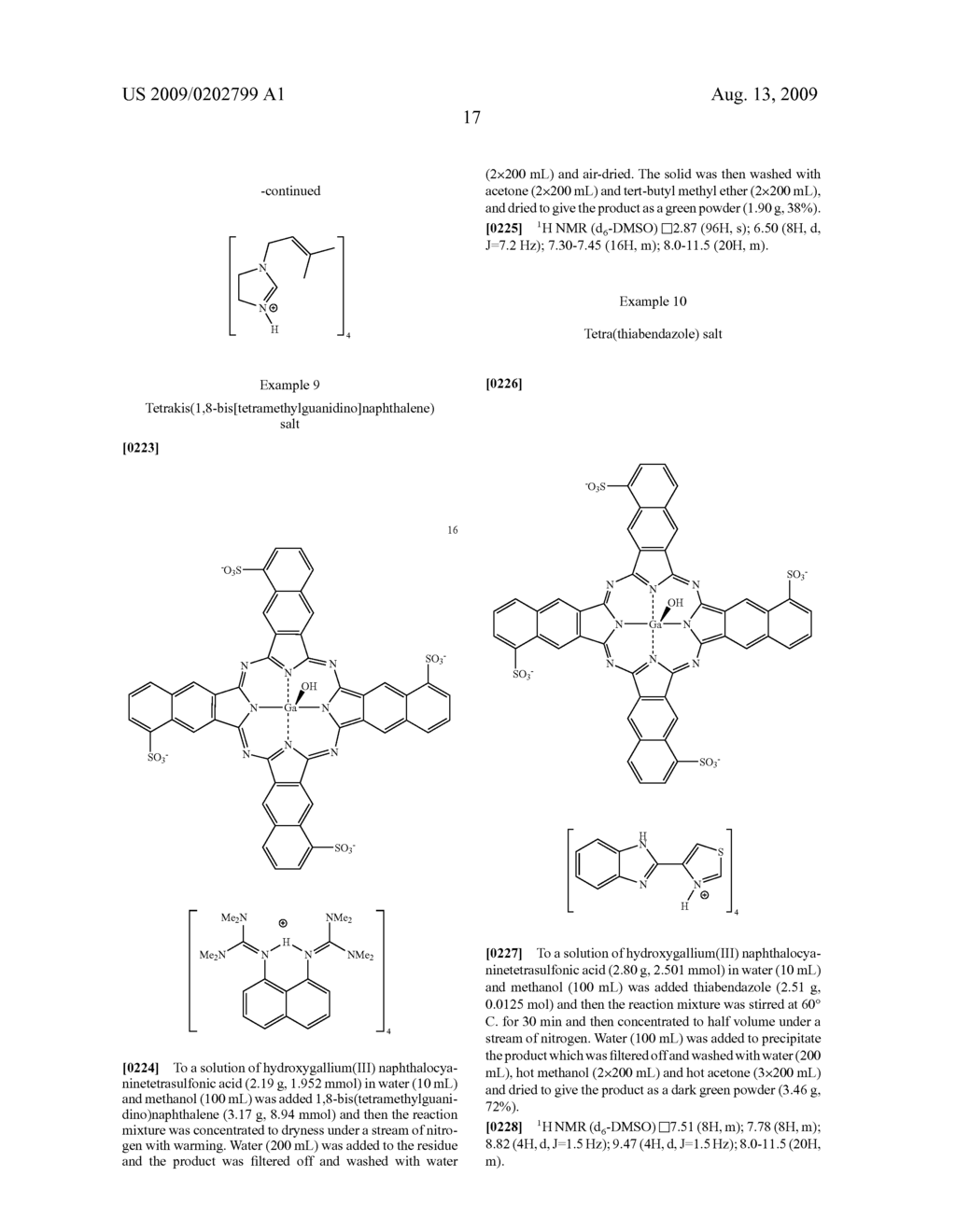 SULFONATED DYE SALTS HAVING IMPROVED STABILITY - diagram, schematic, and image 21