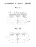 Methods of manufacturing semiconductor device having recess channel array transistor diagram and image