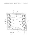 Electronic housing with a conductive plate, and method for manufacturing the same diagram and image