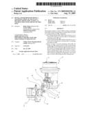 Device and method for truing a machining wheel by means of a rotating truing tool as well as machine tool with a device of this kind diagram and image