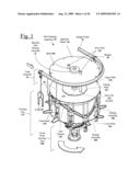 Machine for lung removal in poultry and method and use thererof diagram and image