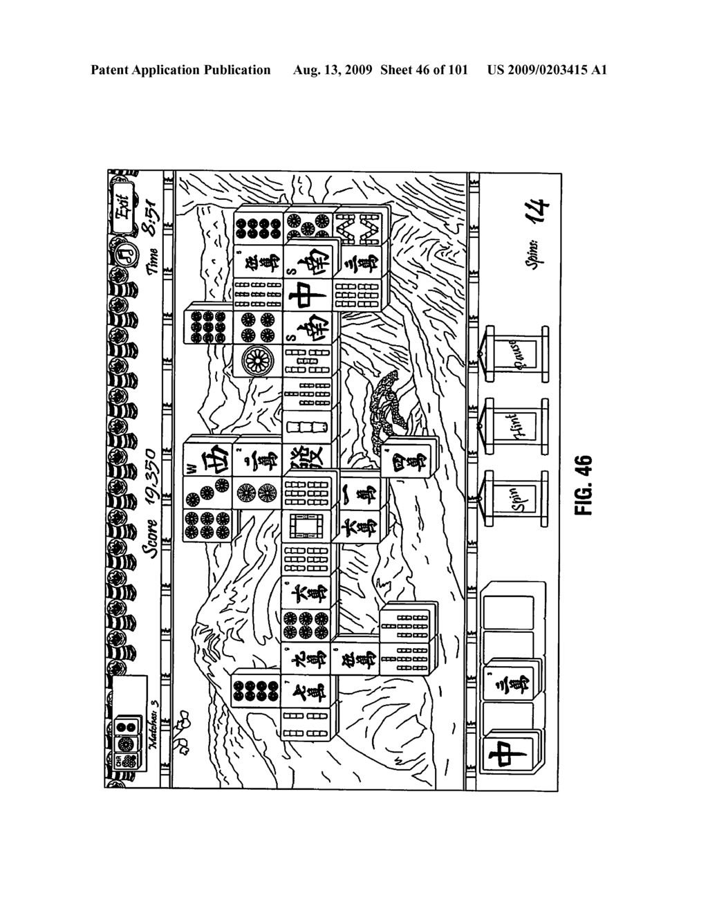 METHOD AND SYSTEM FOR PLAYING A MATCHING GAME - diagram, schematic, and image 47