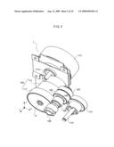 DRIVING FORCE TRANSMITTING DEVICE, IMAGE FORMING APPARATUS, AND DRIVING FORCE TRANSMITTING METHOD diagram and image