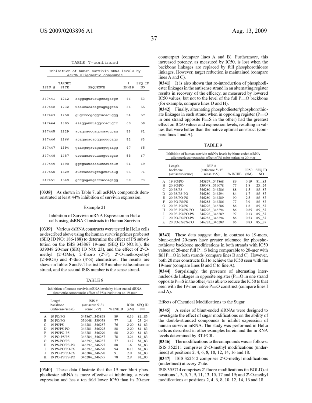 MODULATION OF SURVIVIN EXPRESSION - diagram, schematic, and image 38