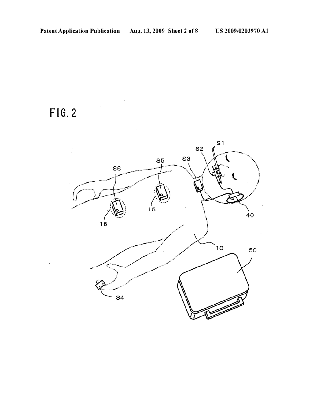 SLEEP APNEA TEST SENSOR ASSEMBLY AND SLEEP APNEA TEST EQUIPMENT USING THE SAME - diagram, schematic, and image 03