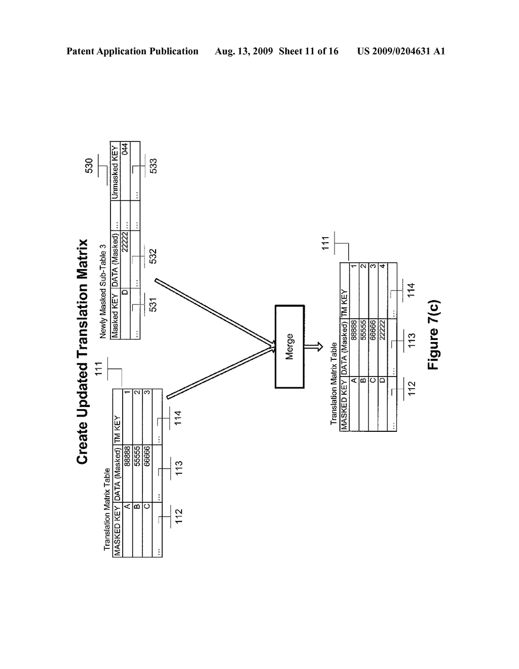 Method and System for Masking Data in a Consistent Manner Across Multiple Data Sources - diagram, schematic, and image 12