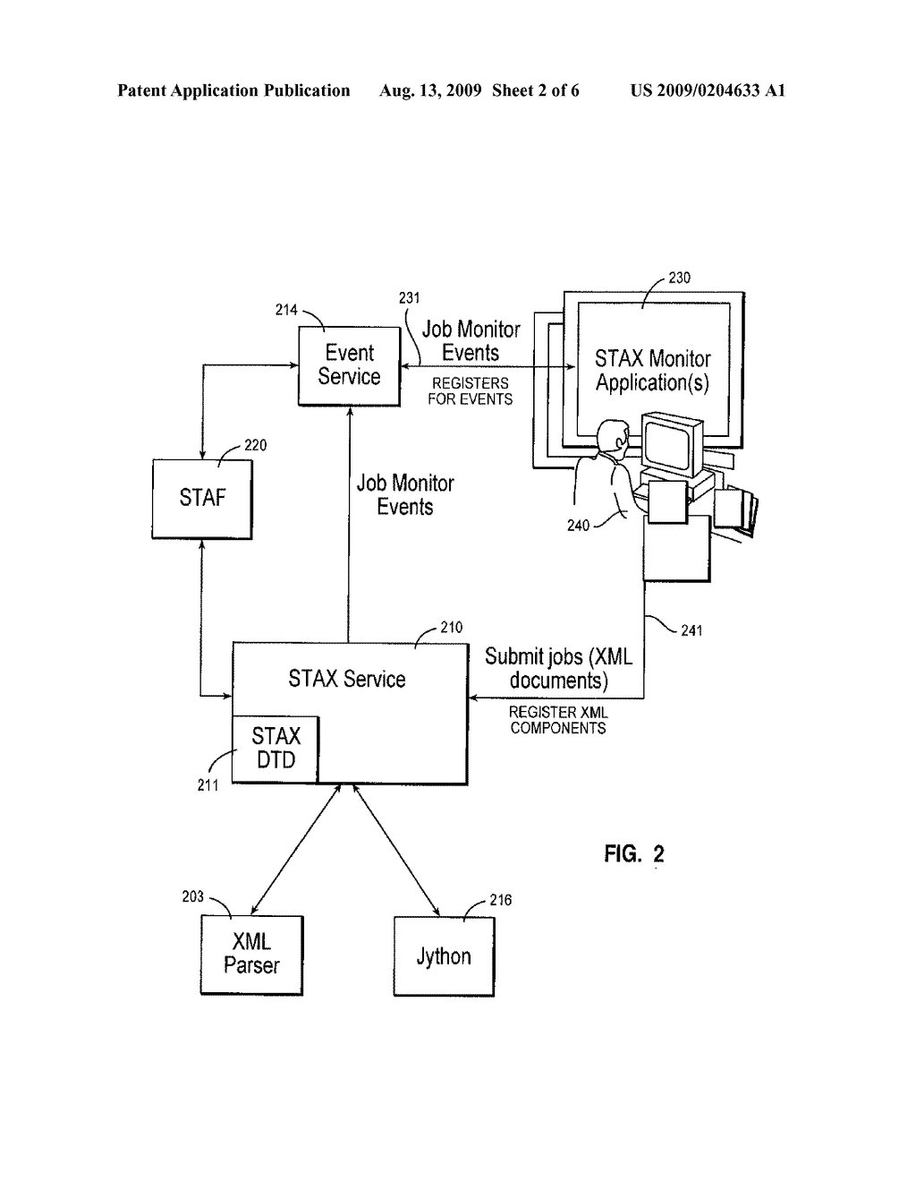 DYNAMIC CREATION OF AN APPLICATION'S XML DOCUMENT TYPE DEFINITION (DTD) - diagram, schematic, and image 03