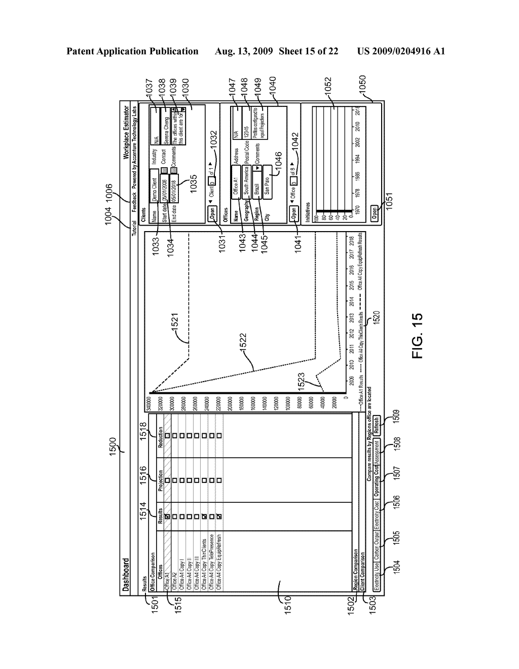 SYSTEM FOR PROVIDING STRATEGIES TO REDUCE THE CARBON OUTPUT AND OPERATING COSTS OF A WORKPLACE - diagram, schematic, and image 16