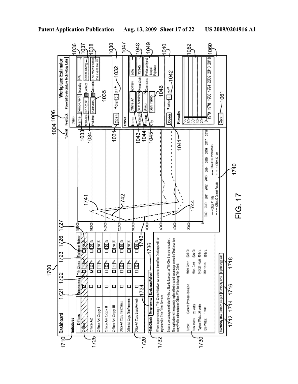 SYSTEM FOR PROVIDING STRATEGIES TO REDUCE THE CARBON OUTPUT AND OPERATING COSTS OF A WORKPLACE - diagram, schematic, and image 18