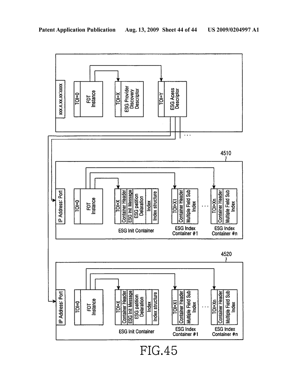 METHOD AND APPARATUS FOR SUPPORTING MOBILITY IN A MOBILE BROADCASTING SYSTEM - diagram, schematic, and image 45