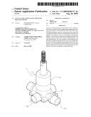 FAUCET STRUCTURE HAVING PRESSURE BALANCE VALVES diagram and image