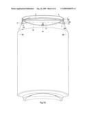 Pressure Closure for Beverage and Food Containers diagram and image