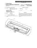 Locking ballot receptacle diagram and image