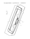 Locking ballot receptacle diagram and image