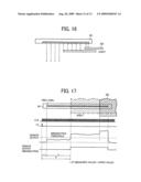 Sheet conveying device, sheet punching device, sheet processing device, image forming apparatus, and method for determining mounting state of measuring unit diagram and image