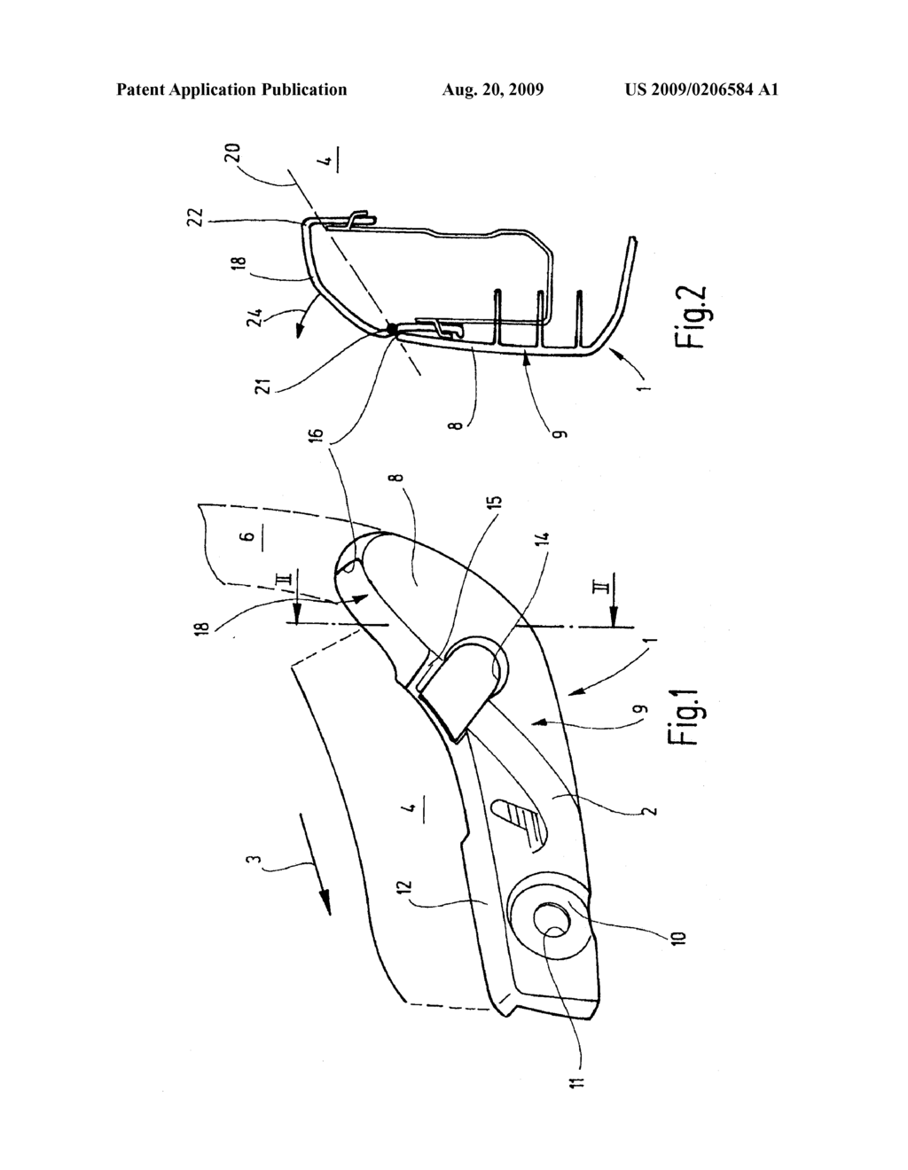 Side Impact Protection Device With A Pelvic Airbag Module - diagram, schematic, and image 02