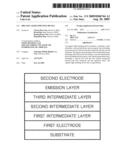 ORGANIC LIGHT EMITTING DEVICE diagram and image