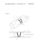 SENSOR FOR DETECTING SURFACE DEFECTS OF METAL TUBE USING EDDY CURRENT METHOD diagram and image