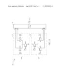 AMPLIFIER CIRCUIT WITH VOLTAGE INTERPOLATION FUNCTION diagram and image