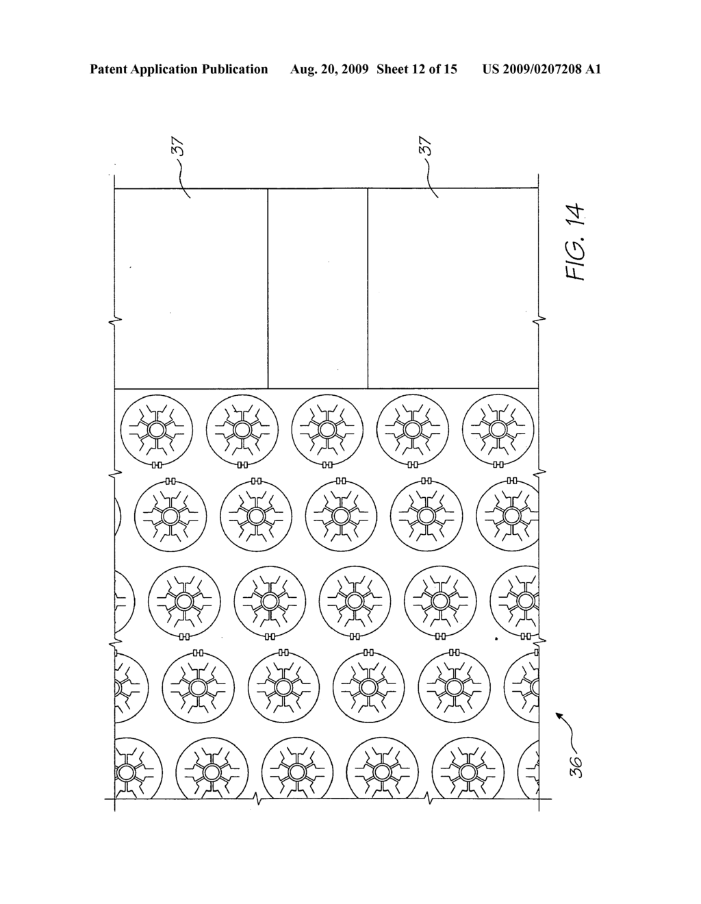 Nozzle Arrangement Using Unevenly Heated Thermal Actuators - diagram, schematic, and image 13