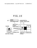 Image processing device, camera device, communication system, image processing method, and program diagram and image