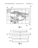 Distributing candidate vectors based on local motion complexity diagram and image