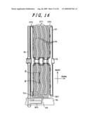 Active matrix type liquid crystal display and liquid crystal material diagram and image