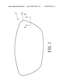 EDGE COATED GLASS POLARIZED LENS diagram and image