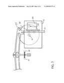 Device and Method for Accurately Determining the Rear Vertex Distance Between the Eye and the Lenses in Eyeglasses diagram and image