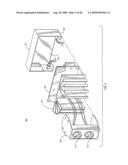 Virtual single light source having variable color temperature with integral thermal management diagram and image