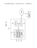 Recording apparatus, server apparatus, recording method, program, and storage medium diagram and image