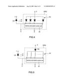 Laser diode module with an adjustable monitoring current diagram and image
