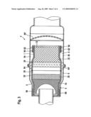 DEVICE FOR REMOVING HARMFUL CONSTITUENTS FROM EXHAUST GASES OF INTERNAL COMBUSTION ENGINES diagram and image