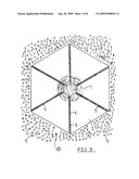 Adjustable bush trimmings tarp diagram and image