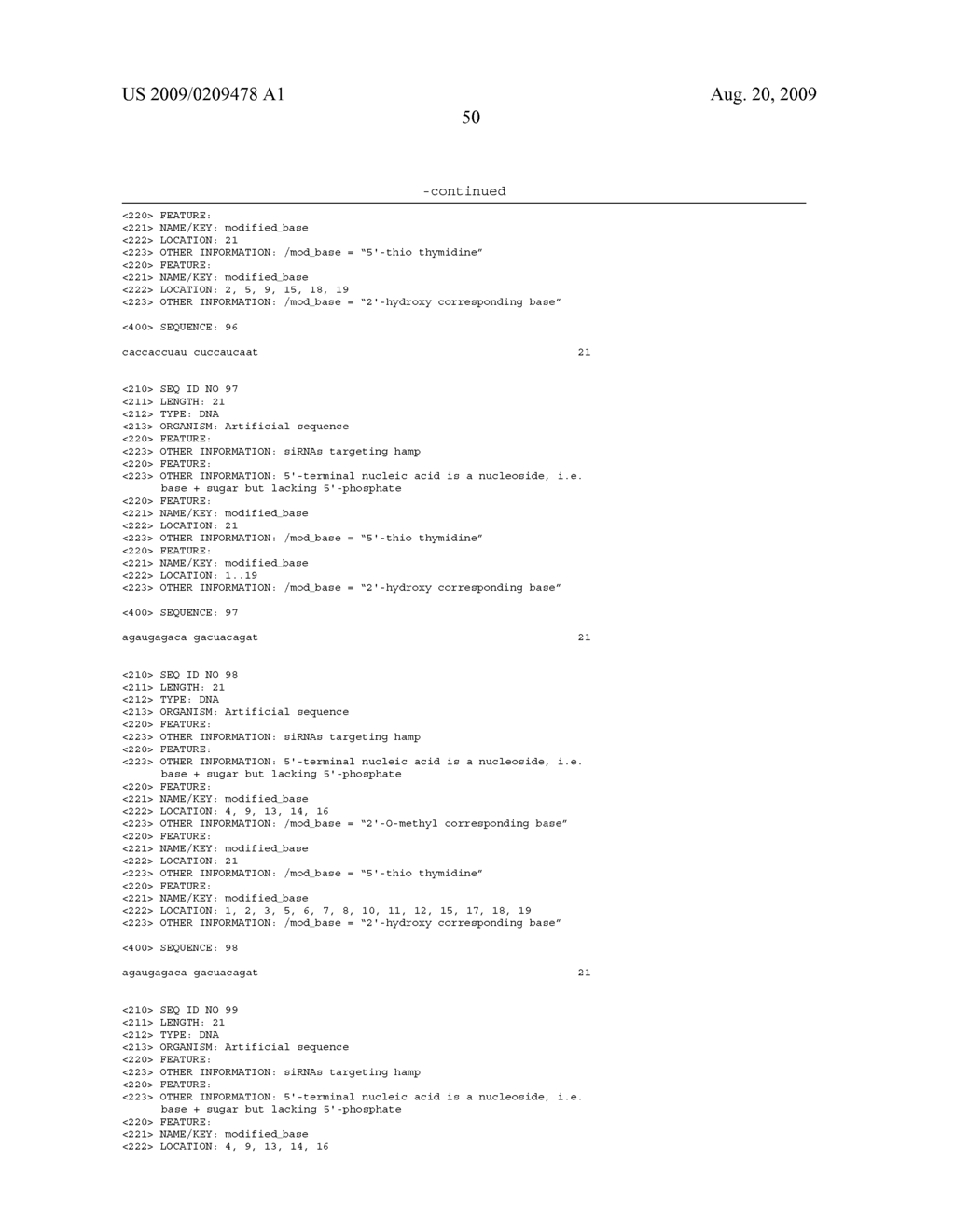 COMPOSITIONS AND METHODS FOR INHIBITING EXPRESSION OF THE HAMP GENE - diagram, schematic, and image 59